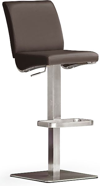 MCA furniture Bistrostuhl »BARBECOOL«, mit Rückenlehne, Bodenplatte eckig, günstig online kaufen
