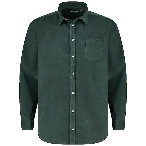 North Cordhemd aus Baumwolle Farbe grün Größe: 7XL günstig online kaufen