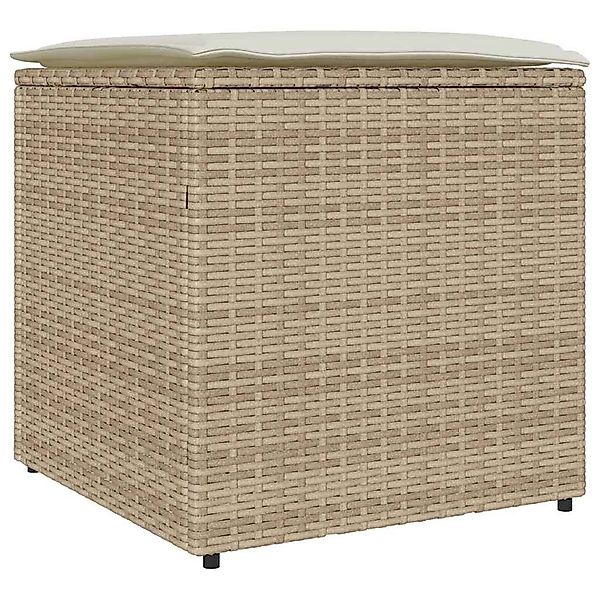 vidaXL Gartenbox Kissenbox mit Speicher Beige günstig online kaufen