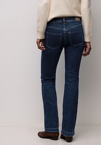 STREET ONE Bootcut-Jeans aus Baumwolle mit Stretchanteil günstig online kaufen