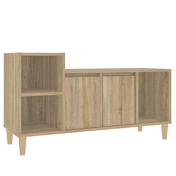 Vidaxl Tv-schrank Sonoma-eiche 100x35x55 Cm Holzwerkstoff günstig online kaufen
