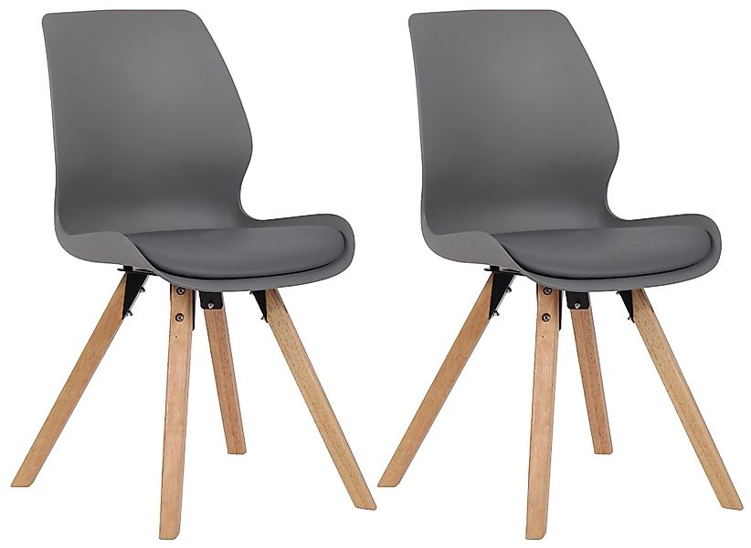 CLP Esszimmerstuhl Luna (2er Set), Kunststoff/ günstig online kaufen