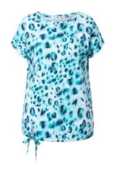 MIAMODA T-Shirt T-Shirt Komfort Fit Leo-Muster günstig online kaufen