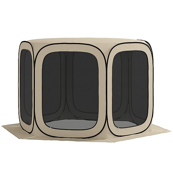 Outsunny Pop-up-Campingzelt Screen Tent klappbar Raumzelt mit Tragetasche, günstig online kaufen