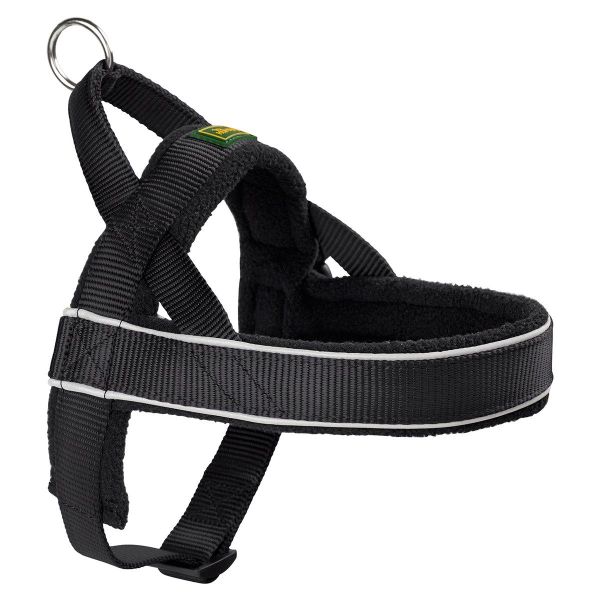 Hundegeschirr Norweger Racing 42-53 X 2 Cm Nylon Schwarz günstig online kaufen