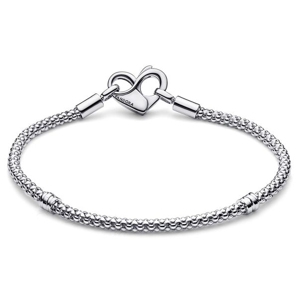 Pandora Silberarmband Charm-für Silber 925 Nietenkette günstig online kaufen