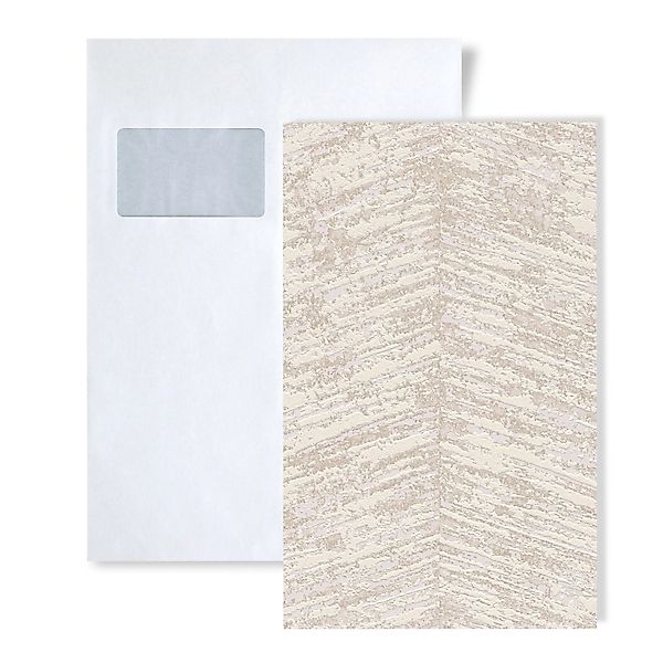 PROFHOME 1 MUSTERSTÜCK S-386973-GU DIN A4 MUSTER der Chevron Muster Tapete günstig online kaufen