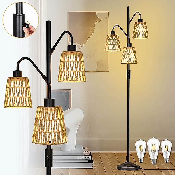 LMaxhome LED Stehlampe Boho 175CM Dimmbar günstig online kaufen