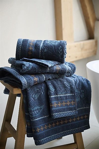 PiP Studio Handtuch Jasmin Jaquard Duschtuch günstig online kaufen