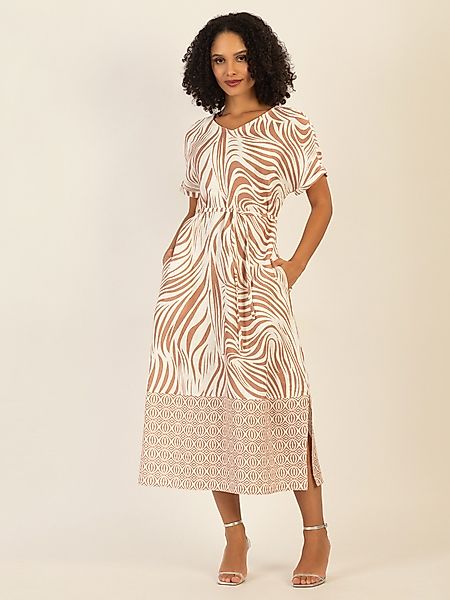 mint & mia Maxikleid mit V-Ausschnitt günstig online kaufen