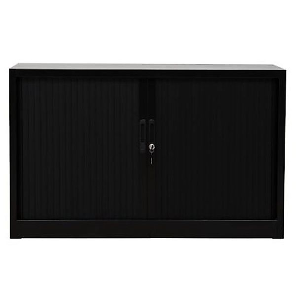 PROREGAL Rollladenschrank Weasel 2 Ordernhöhen HxBxT 75 x 120 x 46 cm Schwa günstig online kaufen