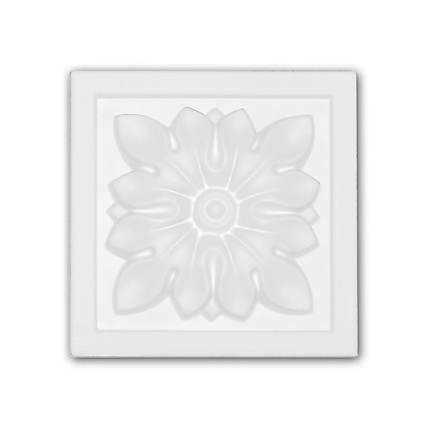 PROFHOME 154017 Zierelement Türumrandung Stuckdekor aus Polyurethan 8,6 cm günstig online kaufen