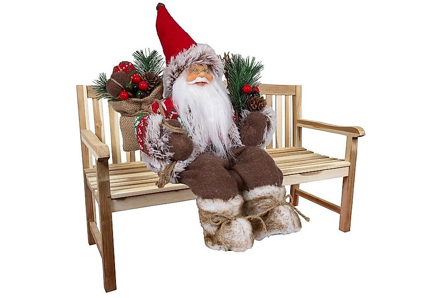 Christmas Paradise Weihnachtsmann Magnus 45cm / 30cm, sitzend (Dekofigur ro günstig online kaufen