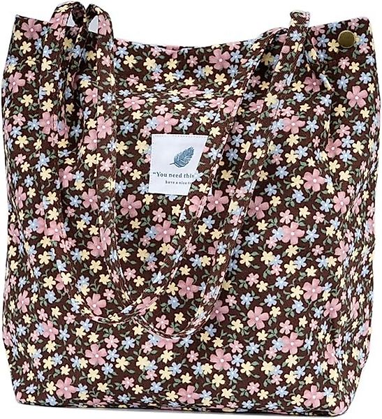 Coonoor Schultertasche Damen Grosse Kapazität Canvas günstig online kaufen