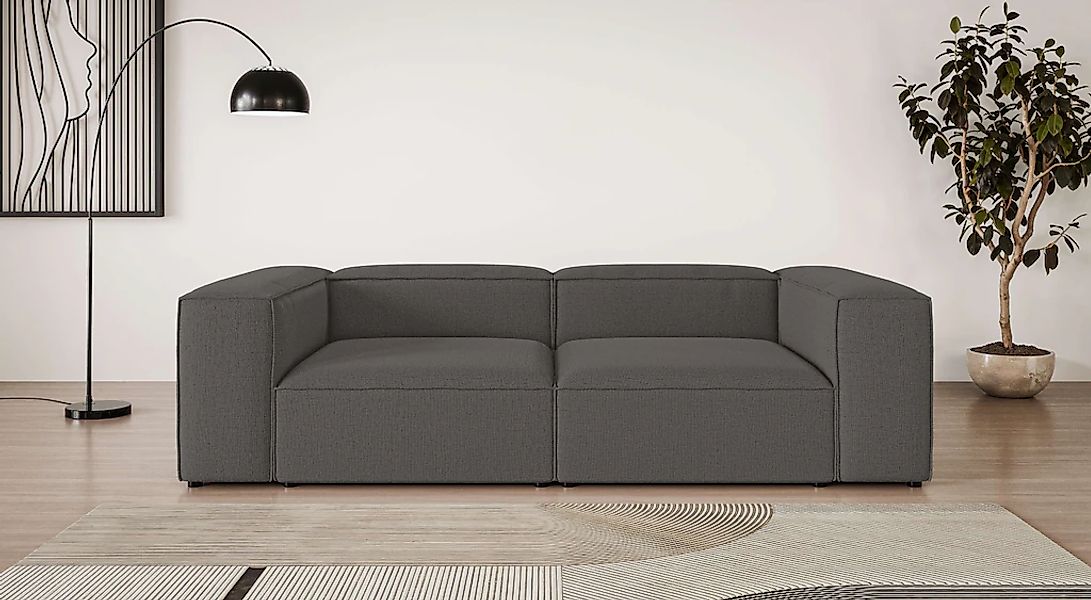 INOSIGN Big-Sofa "XL HAILY Modularsofa extra tief, Maße B/T/H: 260/130/72 c günstig online kaufen