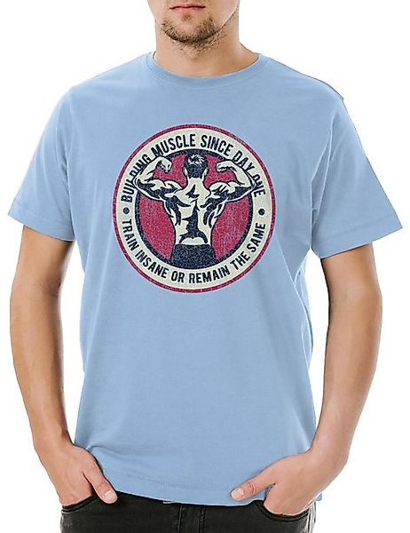 Urban Backwoods Print-Shirt Urban Backwoods Train Insane Herren T-Shirt Hel günstig online kaufen