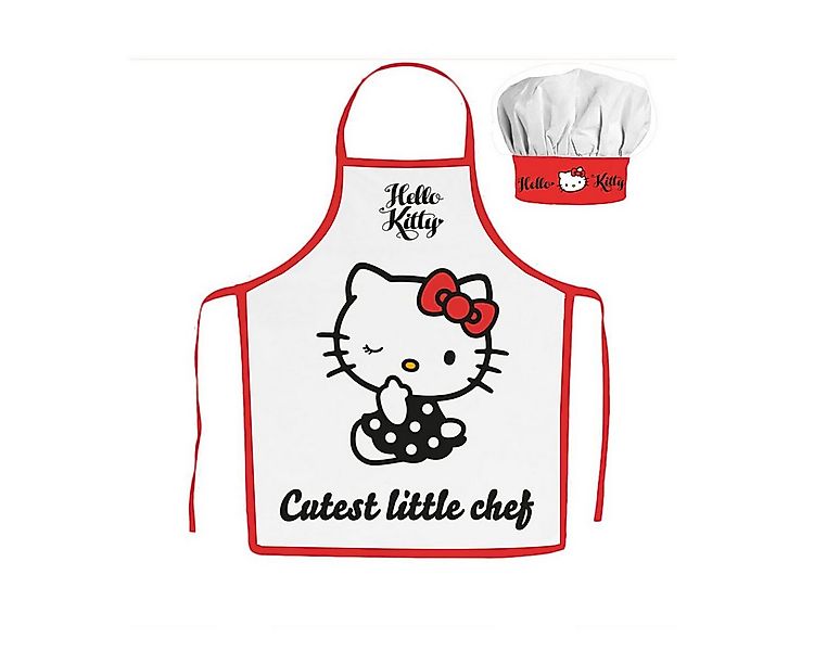 Hello Kitty Kochschürze Hello Kitty Little Chef Kinder Schürze 2-teiliges S günstig online kaufen