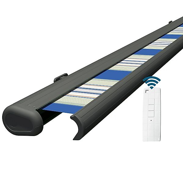 Eclipse Markise Elektrische Kassettenmarkise Gelenkarm Vollkassettenmarkise günstig online kaufen