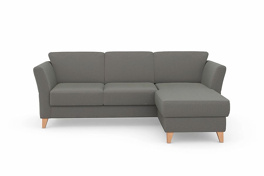 sit&more Ecksofa "Visby L-Form" Wahlweise mit Bettfunktion und Bettkasten, günstig online kaufen