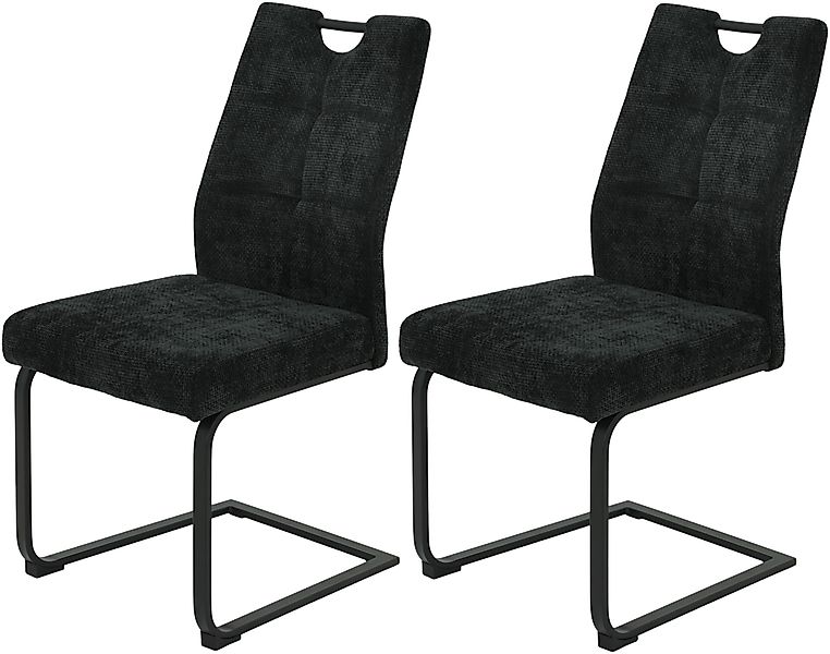 HELA Freischwinger »EVA Esszimmerstuhl«, (Set), 2 St., XL-Breite, Komfortsi günstig online kaufen