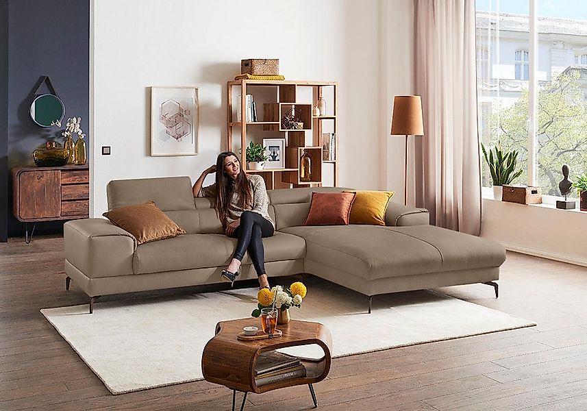 W.SCHILLIG Ecksofa »piedroo, Designsofa mit tollem Sitzkomfort, elegant und günstig online kaufen