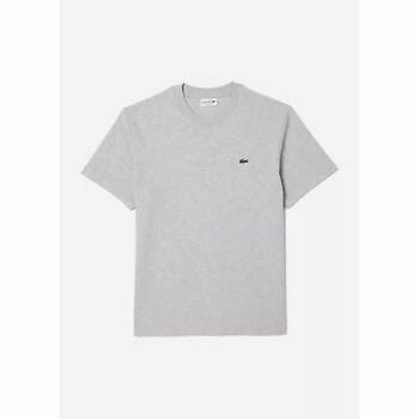 Lacoste  T-Shirts & Poloshirts Cotton t-shirt - silver chine günstig online kaufen