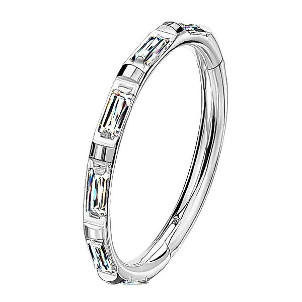 Taffstyle Nasenpiercing Piercing Nase Clicker rechteckige günstig online kaufen