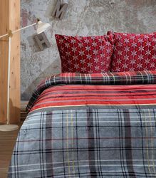 Visaggio Bettwäsche Winter Teddy Plüsch Bettbezug günstig online kaufen