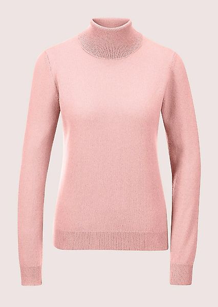 MADELEINE Longpullover "Kaschmirpullover Zeitloser Strickpullover mit gerip günstig online kaufen