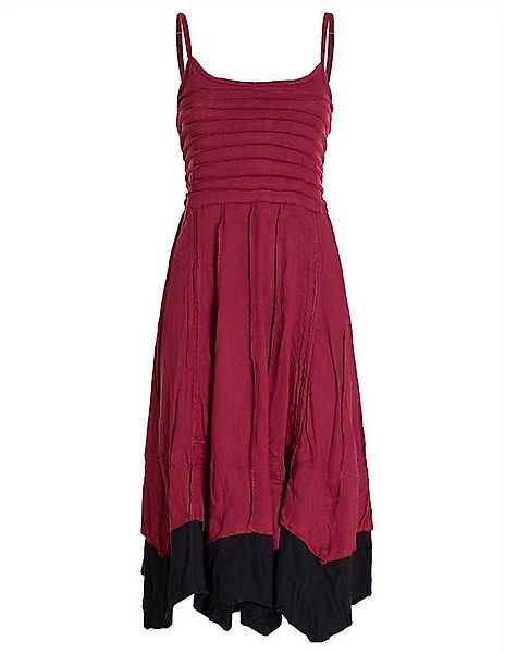 Vishes Sommerkleid Damen Sommer-Kleid längen-verstellbar Spagettiträger-Kle günstig online kaufen
