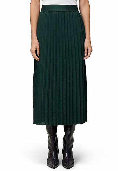 Zero Maxirock "Damen Faltenrock mit elastischem Bund" Falten günstig online kaufen