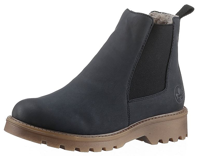 Rieker Chelseaboots, Schlupfboots, Stiefelette, Blockabsatz, mit kuschelige günstig online kaufen