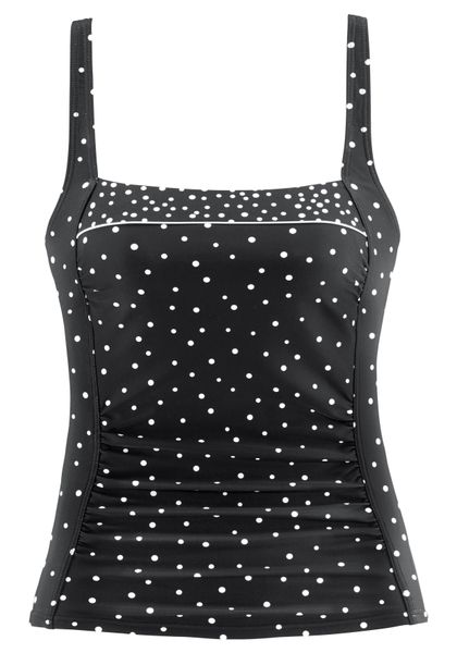 LASCANA Tankini-Top Leona, mit Pünktchenprint günstig online kaufen