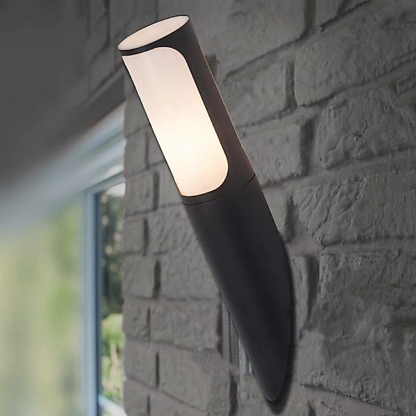 Brilliant Außen-Wandlampe Gap Anthrazit 17,2 cm x 11,5 cm x 8 cm günstig online kaufen