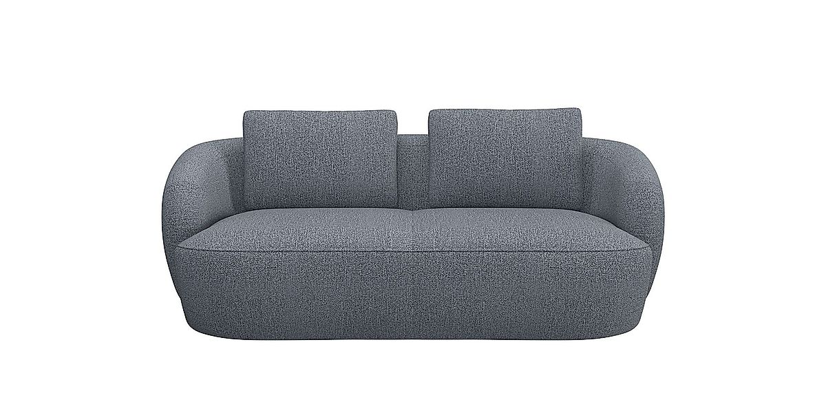 FLEXLUX 2,5-Sitzer »Torino, rund, Couch, Loveseat,«, Modernes, organisches günstig online kaufen