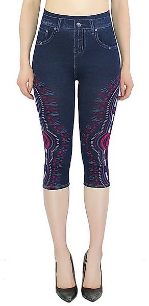 dy_mode Caprileggings Capri Jeggings Damen High günstig online kaufen