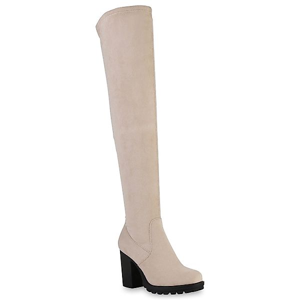 VAN HILL 840588 Overkneestiefel Schuhe günstig online kaufen