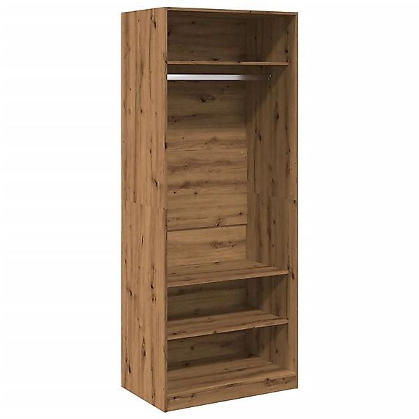 vidaXL Kleiderschrank Artisan-Eiche 80x50x200 cm Holzwerkstoff günstig online kaufen