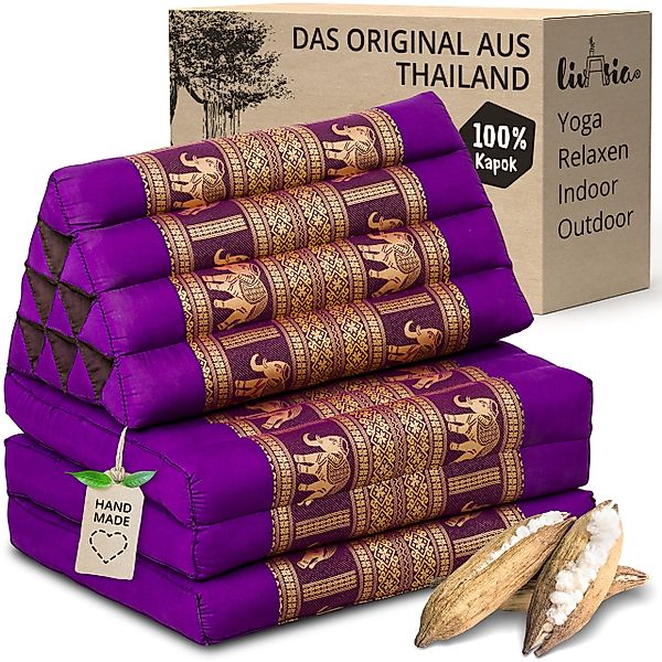 livasia Sitzsack Thaikissen 3 Auflagen (Deluxe) vegan günstig online kaufen
