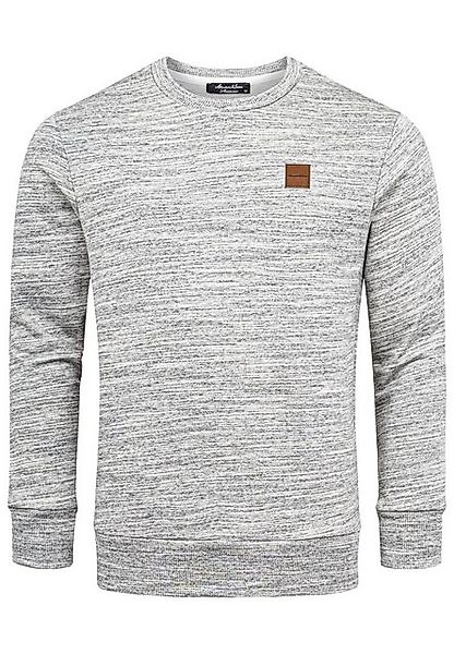 Amaci&Sons Sweatshirt DURHAM Sweatshirt mit Rundhalsausschnitt günstig online kaufen