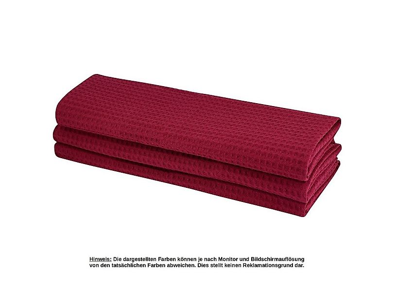 Engelland Geschirrtuch Poliertuch, (Vorteils-Set, 9-tlg., Waffel-Pique), 10 günstig online kaufen