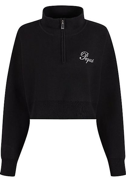 PEQUS Kapuzenpullover PEQUS PEQUS Cropped Handwritten Logo Knit Sweater (1- günstig online kaufen