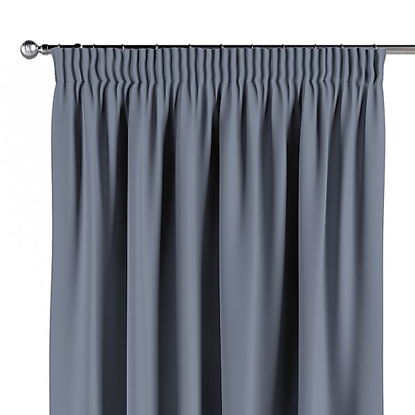 Vorhang mit Kräuselband, dunkelgrau, Blackout 300 cm (269-41) günstig online kaufen