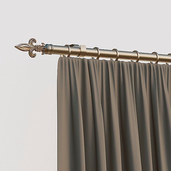 indeko Gardinenstange "Lucca" Ø 16 mm 1 läufig-läufig Wunschmaßlänge günstig online kaufen