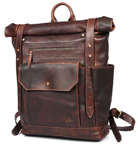 Corno d´Oro Rucksack Herren Leder Groß günstig online kaufen