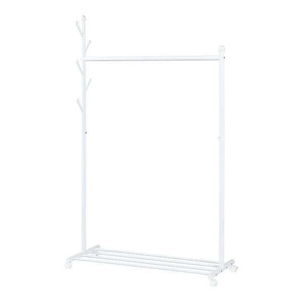 en.casa Garderobenständer, »Snåsa« 170x105x43 cm Weiß günstig online kaufen