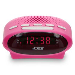 Lenco Radiowecker ICR-210 Pink modernes Uhrenradio günstig online kaufen