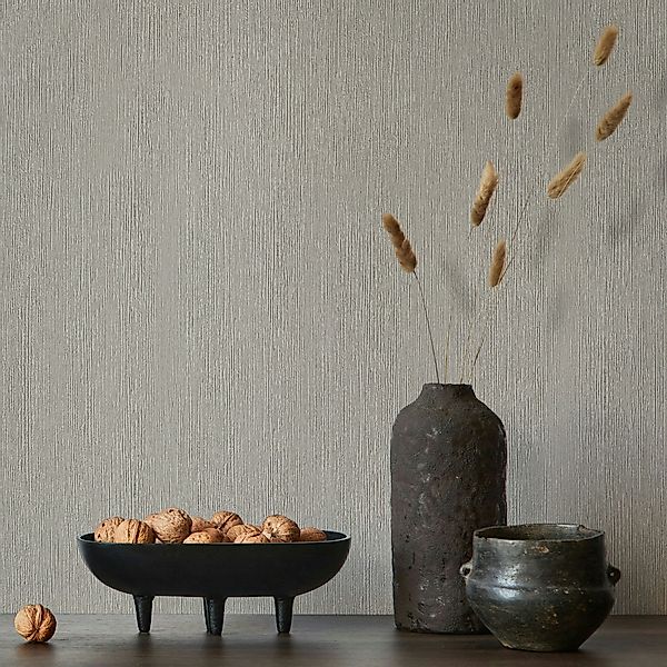 Marburg Vliestapete »Tapete Vertikale Eleganz« uni geprägt moderne Vliestap günstig online kaufen