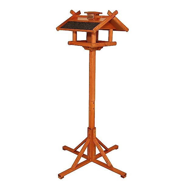 Home4Living Vogelhaus Vogelhaus mit Kupferdach, braun 155x49x50 cm Futterha günstig online kaufen