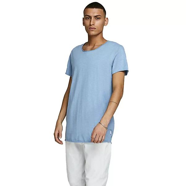 Jack & Jones Bas U-neck Regular Fit Kurzärmeliges T-shirt M Blue Heaven günstig online kaufen